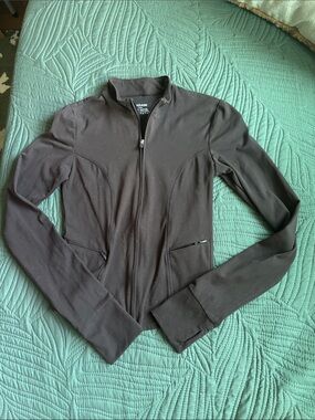 Garage Dark Brown Athletic Jacket